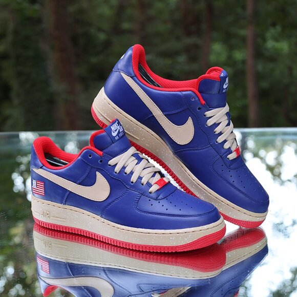 Nike Air Force 1 Low ID By You USA Flag - Picture 3 of 15